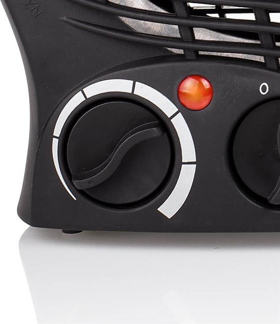 Tristar Elektrische campingkachel KA-5037 - Ventilator/kachel - 2 warmtestanden 1000|2000 Watt - Voor kleine ruimtes - Zwart