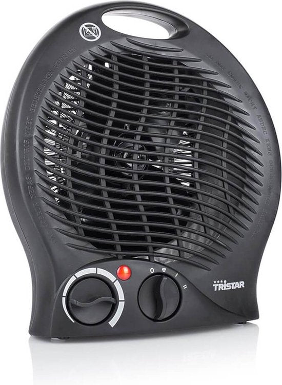 Tristar Elektrische campingkachel KA-5037 - Ventilator/kachel - 2 warmtestanden 1000|2000 Watt - Voor kleine ruimtes - Zwart