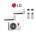 LG duo split 4,2 KW buitendeel met 2 x 2,5 kw RMN09 binnendelen