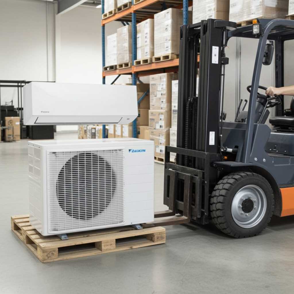 Daikin FTXC25E 2,5 KW airco set + wifi 19dB  A++
